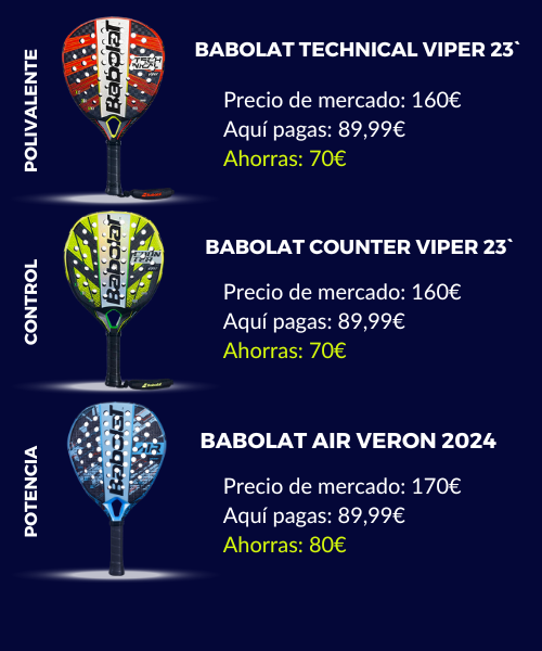 Pala de pádel – Últimas unidades en promoción