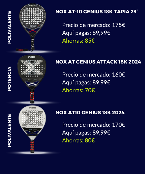 Pala de pádel – Últimas unidades en promoción