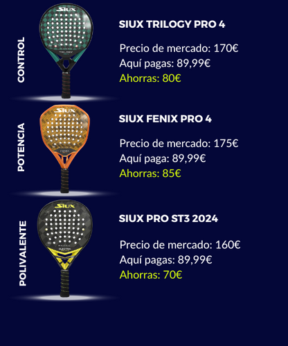 Pala de pádel – Últimas unidades en promoción