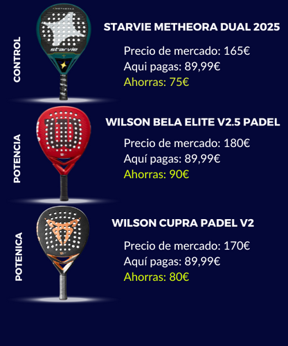 Pala de pádel – Últimas unidades en promoción
