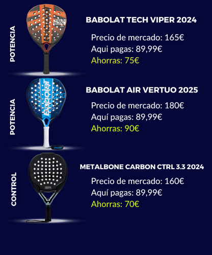 Pala de pádel – Últimas unidades en promoción